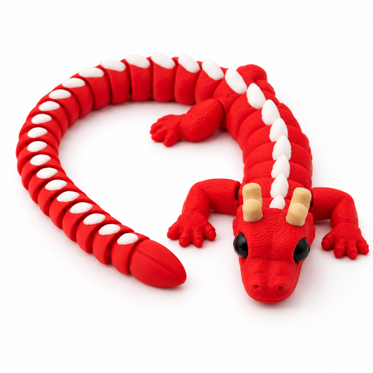 Drago der Leuchtdrache – beweglicher 3D Drache