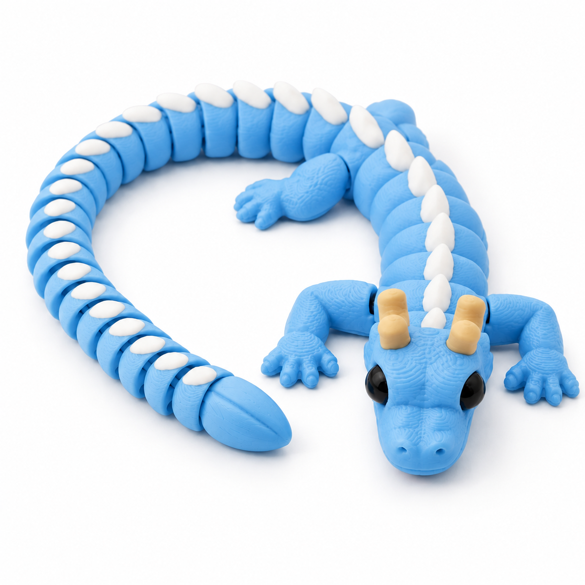 Drago der Leuchtdrache – beweglicher 3D Drache