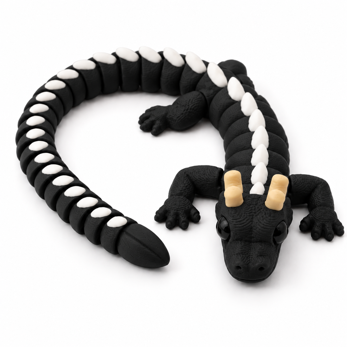 Drago der Leuchtdrache – beweglicher 3D Drache